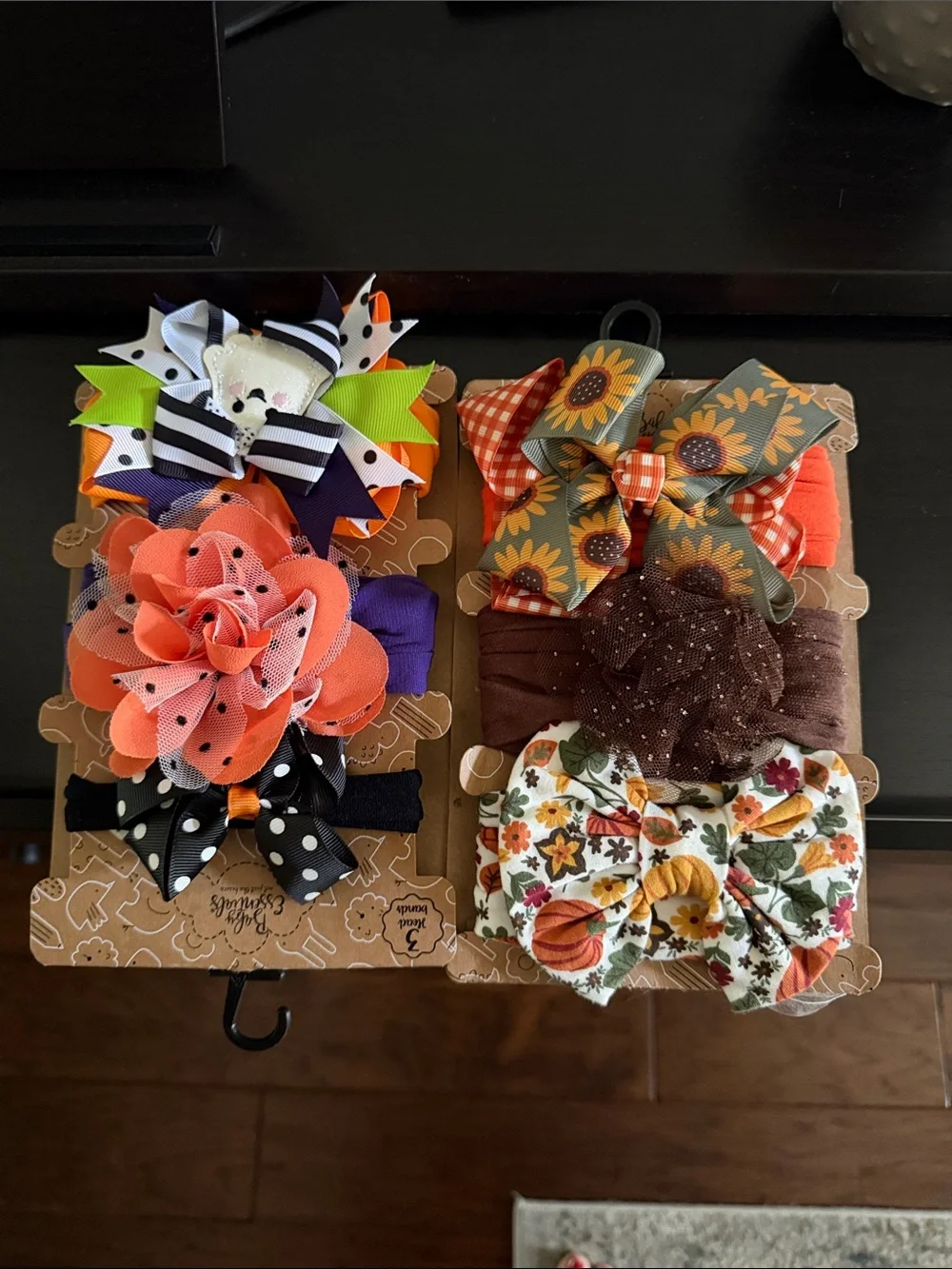 Fall and halloween bows